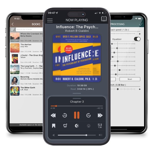 Download fo free audiobook Influence: The Psychology of Persuasion (Expanded) by Robert B Cialdini and listen anywhere on your iOS devices in the ListenBook app.