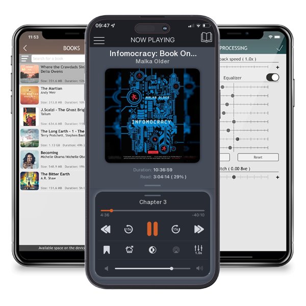 Download fo free audiobook Infomocracy: Book One of the Centenal Cycle by Malka Older and listen anywhere on your iOS devices in the ListenBook app.