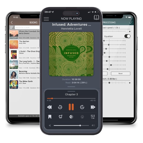 Download fo free audiobook Infused: Adventures in Tea by Henrietta Lovell and listen anywhere on your iOS devices in the ListenBook app.