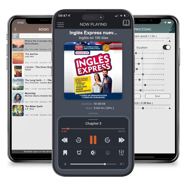 Descargar audiolibro gratis Inglés Express nueva edición / Express English, New Edition by Inglés en 100 días y escuchar en cualquier lugar en sus dispositivos iOS en la aplicación ListenBook.