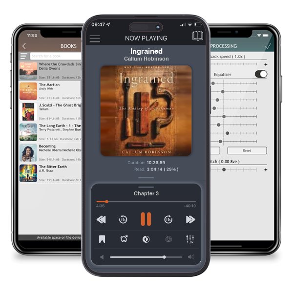 Download fo free audiobook Ingrained by Callum Robinson and listen anywhere on your iOS devices in the ListenBook app.