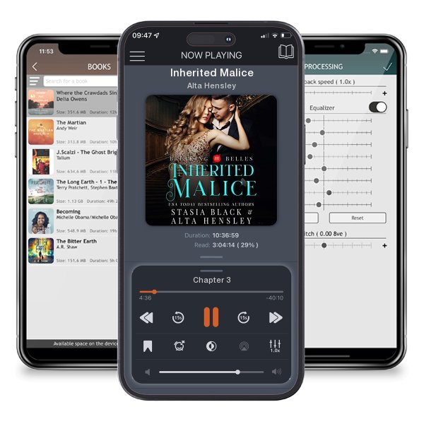 Download fo free audiobook Inherited Malice by Alta Hensley and listen anywhere on your iOS devices in the ListenBook app.
