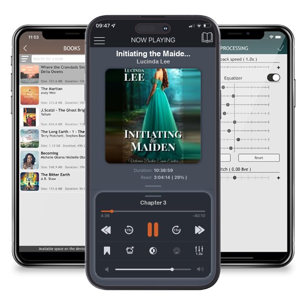 Download fo free audiobook Initiating the Maiden: Victorian Doctor Exam Erotica (Her Ladyship\'s Harem Book 1) by Lucinda Lee and listen anywhere on your iOS devices in the ListenBook app.