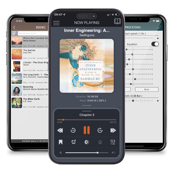 Download fo free audiobook Inner Engineering: A Yogi\'s Guide to Joy by Sadhguru and listen anywhere on your iOS devices in the ListenBook app.