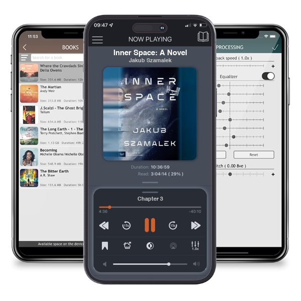 Download fo free audiobook Inner Space: A Novel by Jakub Szamalek and listen anywhere on your iOS devices in the ListenBook app.