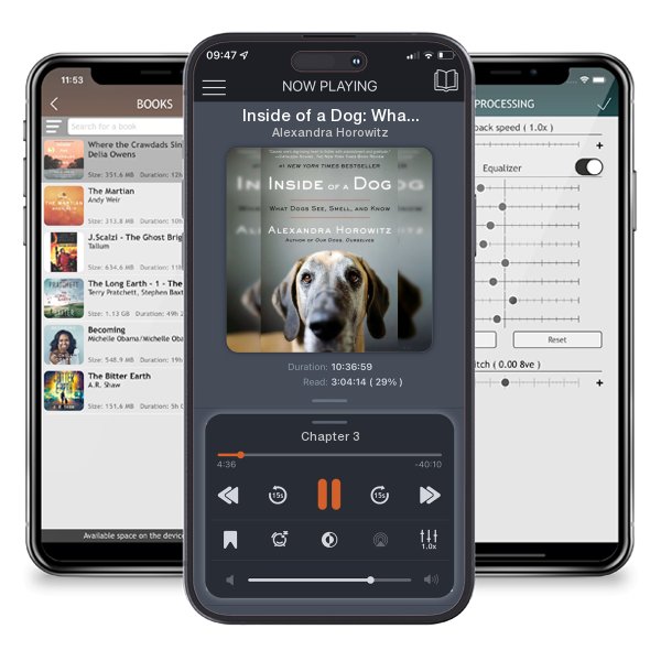 Download fo free audiobook Inside of a Dog: What Dogs See, Smell, and Know by Alexandra Horowitz and listen anywhere on your iOS devices in the ListenBook app.