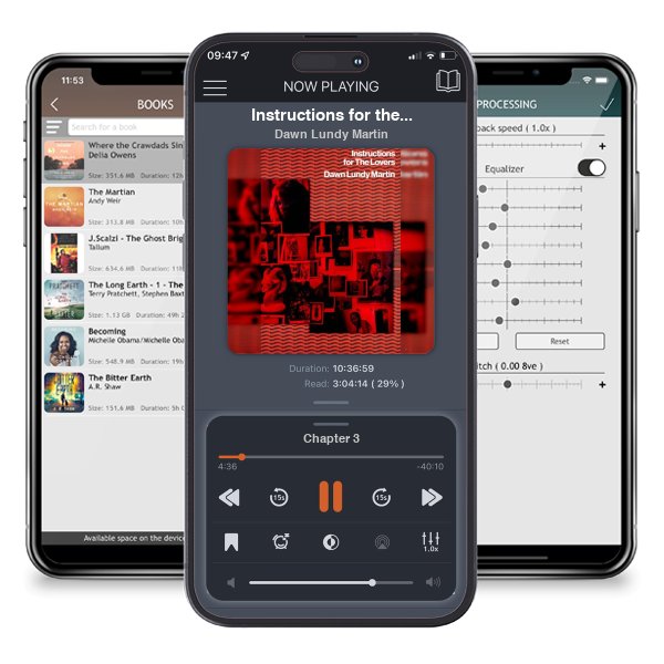 Download fo free audiobook Instructions for the Lovers by Dawn Lundy Martin and listen anywhere on your iOS devices in the ListenBook app.