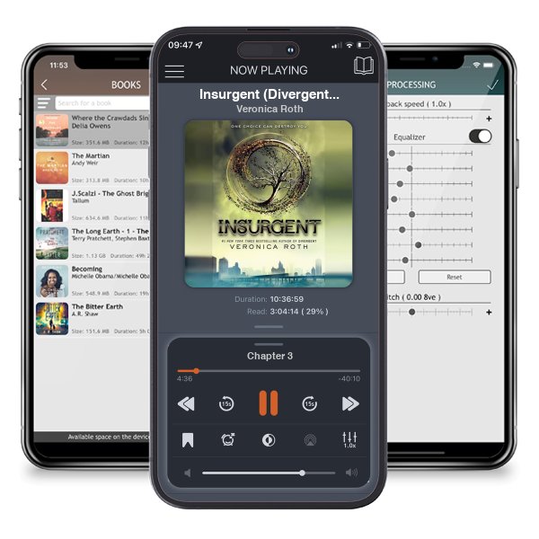 Download fo free audiobook Insurgent (Divergent, #2) by Veronica Roth and listen anywhere on your iOS devices in the ListenBook app.