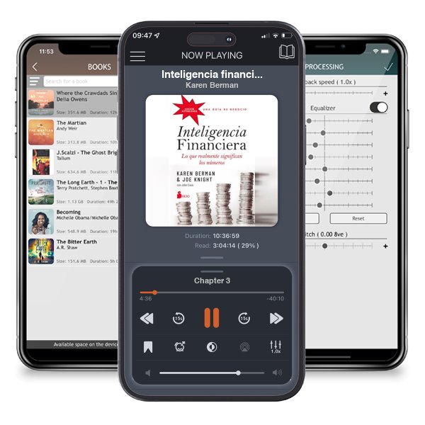 Descargar audiolibro gratis Inteligencia financiera by Karen Berman y escuchar en cualquier lugar en sus dispositivos iOS en la aplicación ListenBook.