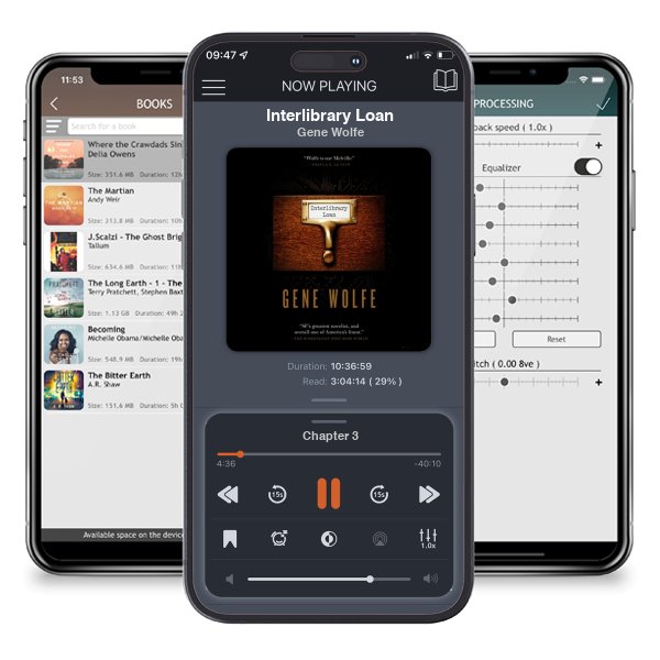 Download fo free audiobook Interlibrary Loan by Gene Wolfe and listen anywhere on your iOS devices in the ListenBook app.