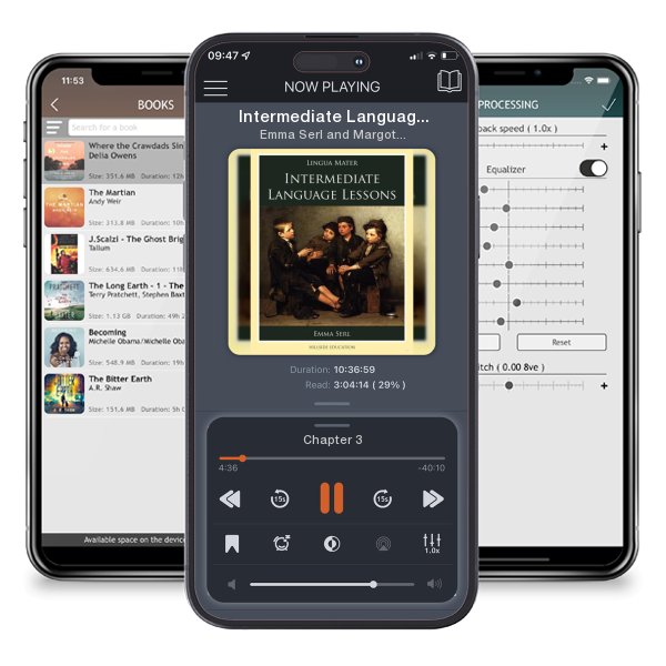 Download fo free audiobook Intermediate Language Lessons by Emma Serl and Margot Davidson and listen anywhere on your iOS devices in the ListenBook app.