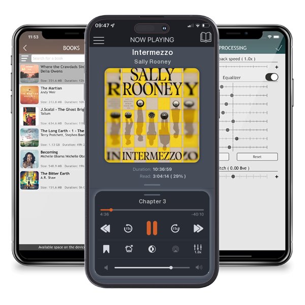 Download fo free audiobook Intermezzo by Sally Rooney and listen anywhere on your iOS devices in the ListenBook app.