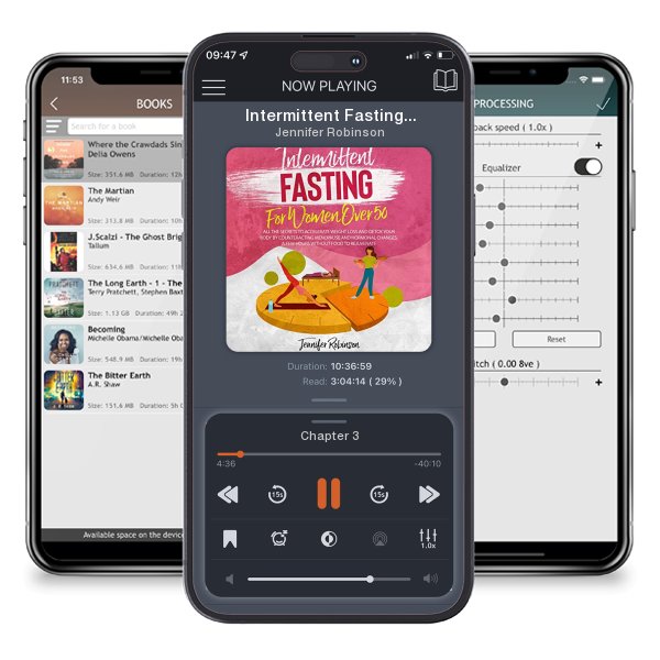 Download fo free audiobook Intermittent Fasting for Women Over 50 by Jennifer Robinson and listen anywhere on your iOS devices in the ListenBook app.