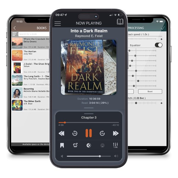 Download fo free audiobook Into a Dark Realm by Raymond E. Feist and listen anywhere on your iOS devices in the ListenBook app.