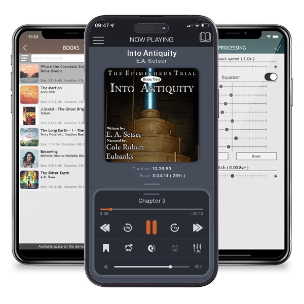 Download fo free audiobook Into Antiquity by E.A. Setser and listen anywhere on your iOS devices in the ListenBook app.
