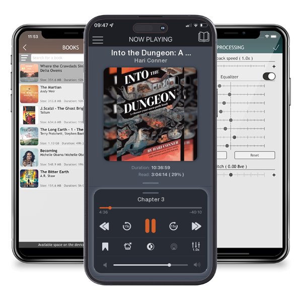 Download fo free audiobook Into the Dungeon: A Choose-Your-Own-Path Book by Hari Conner and listen anywhere on your iOS devices in the ListenBook app.