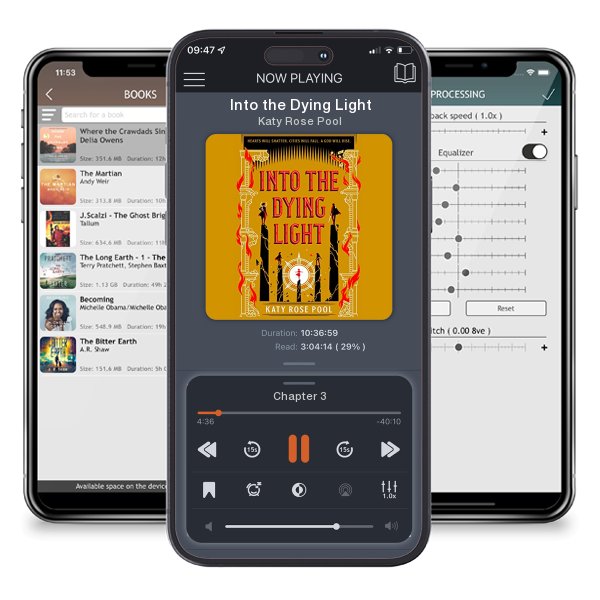 Download fo free audiobook Into the Dying Light by Katy Rose Pool and listen anywhere on your iOS devices in the ListenBook app.