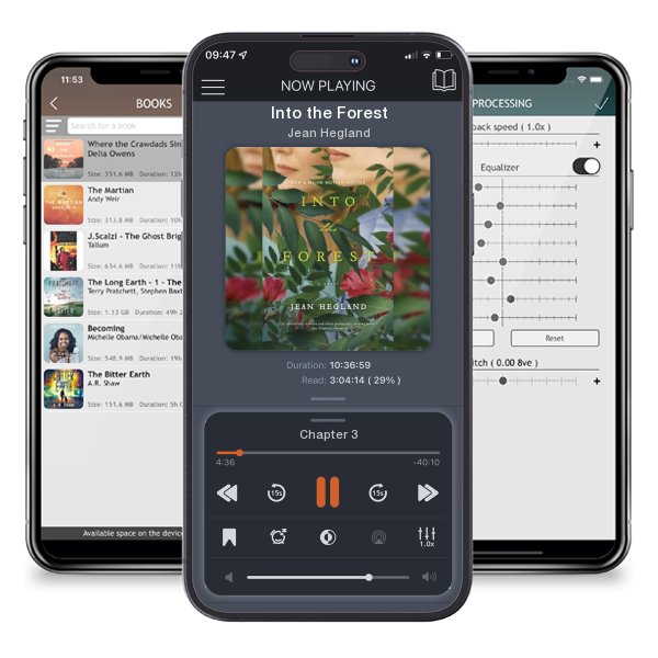Download fo free audiobook Into the Forest by Jean Hegland and listen anywhere on your iOS devices in the ListenBook app.