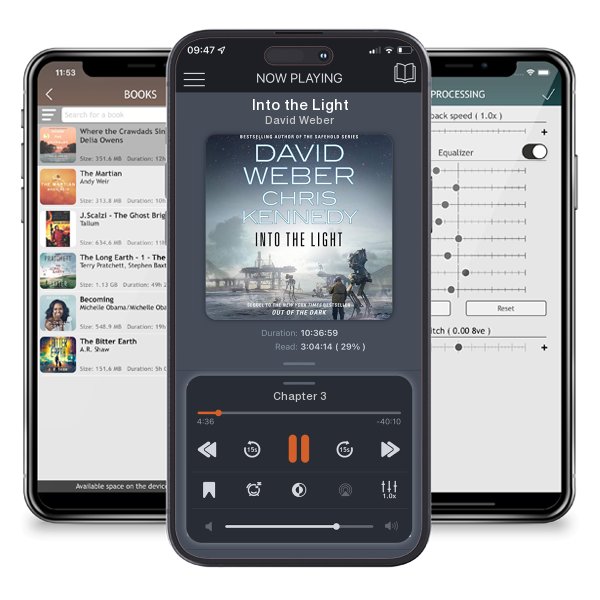 Download fo free audiobook Into the Light by David Weber and listen anywhere on your iOS devices in the ListenBook app.