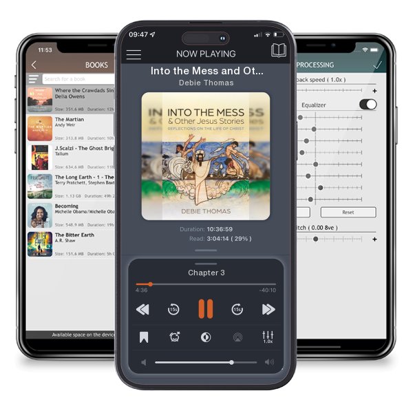 Download fo free audiobook Into the Mess and Other Jesus Stories by Debie Thomas and listen anywhere on your iOS devices in the ListenBook app.