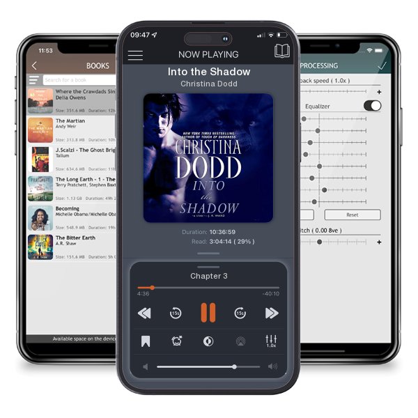 Download fo free audiobook Into the Shadow by Christina Dodd and listen anywhere on your iOS devices in the ListenBook app.