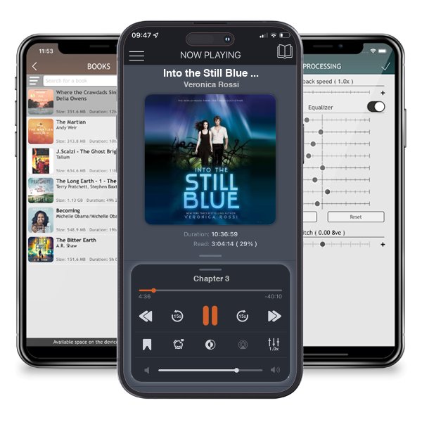 Download fo free audiobook Into the Still Blue (Under the Never Sky, #3) by Veronica Rossi and listen anywhere on your iOS devices in the ListenBook app.