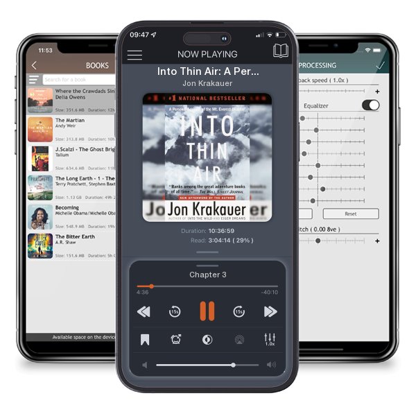 Download fo free audiobook Into Thin Air: A Personal Account of the Mount Everest Disaster by Jon Krakauer and listen anywhere on your iOS devices in the ListenBook app.