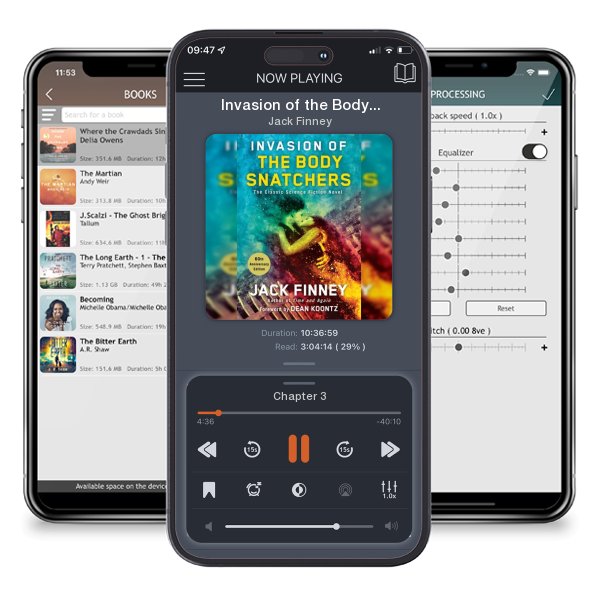 Download fo free audiobook Invasion of the Body Snatchers (Reissue) by Jack Finney and listen anywhere on your iOS devices in the ListenBook app.