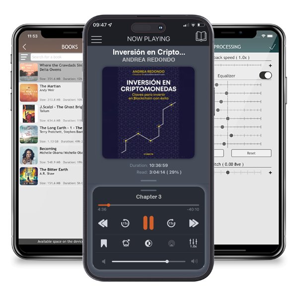 Descargar audiolibro gratis Inversión en Criptomonedas / Cryptocurrency Investment by ANDREA REDONDO y escuchar en cualquier lugar en sus dispositivos iOS en la aplicación ListenBook.