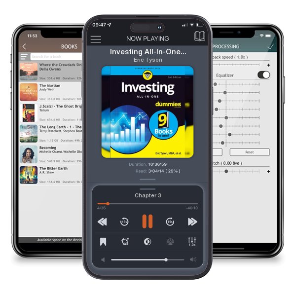 Download fo free audiobook Investing All-In-One for Dummies by Eric Tyson and listen anywhere on your iOS devices in the ListenBook app.