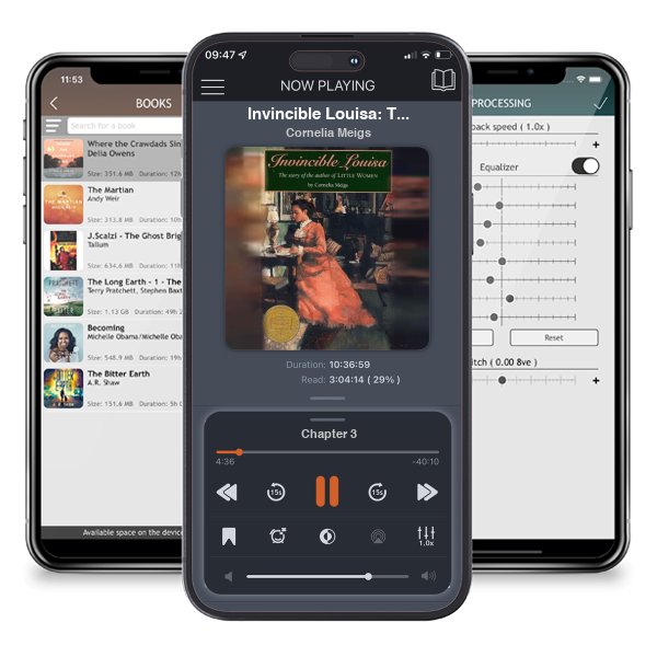 Download fo free audiobook Invincible Louisa: The Story of the Author of Little Women by Cornelia Meigs and listen anywhere on your iOS devices in the ListenBook app.