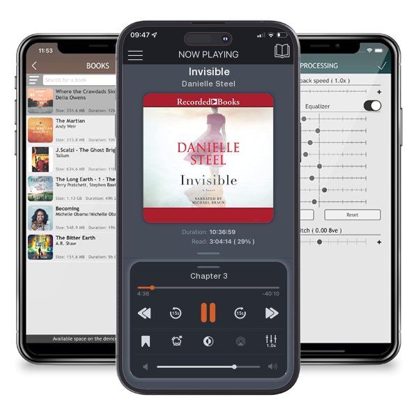 Download fo free audiobook Invisible by Danielle Steel and listen anywhere on your iOS devices in the ListenBook app.