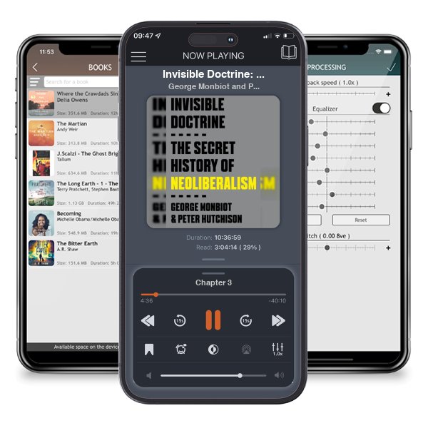 Download fo free audiobook Invisible Doctrine: The Secret History of Neoliberalism by George Monbiot and Peter Hutchison and listen anywhere on your iOS devices in the ListenBook app.