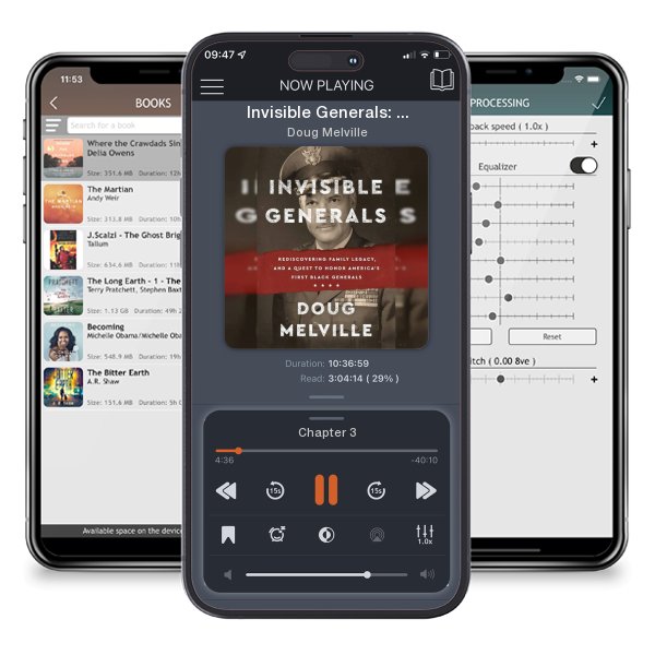 Download fo free audiobook Invisible Generals: Rediscovering Family Legacy, and a Quest... by Doug Melville and listen anywhere on your iOS devices in the ListenBook app.