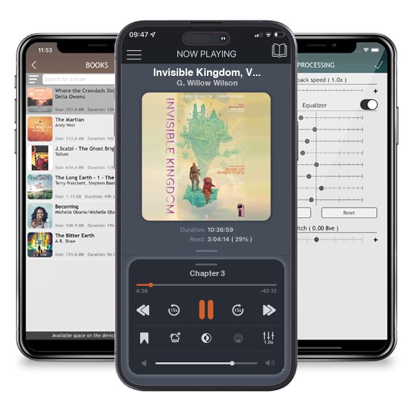 Download fo free audiobook Invisible Kingdom, Vol. 2: Edge of Everything by G. Willow Wilson and listen anywhere on your iOS devices in the ListenBook app.