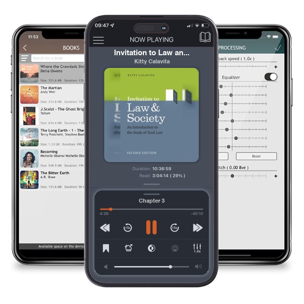 Download fo free audiobook Invitation to Law and Society, Second Edition: An Introduction to the Study of Real Law (Chicago Series in Law and Society) by Kitty Calavita and listen anywhere on your iOS devices in the ListenBook app.