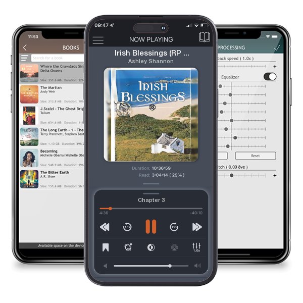 Download fo free audiobook Irish Blessings (RP Minis) by Ashley Shannon and listen anywhere on your iOS devices in the ListenBook app.