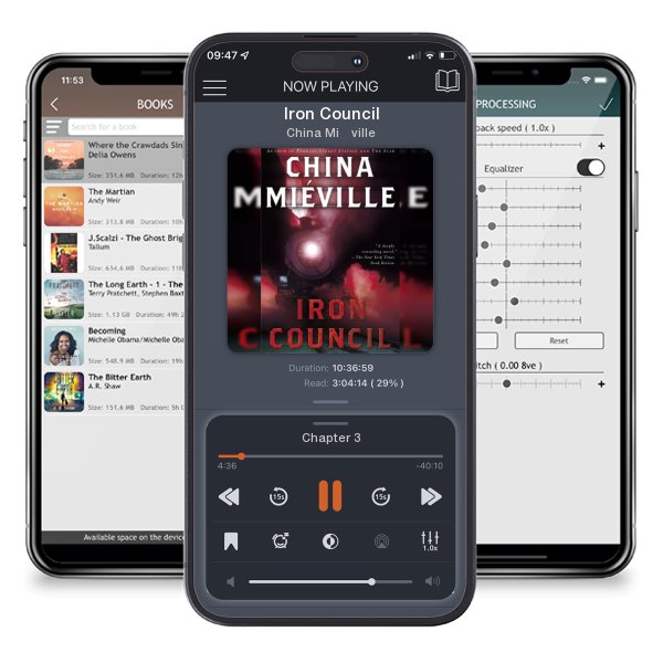 Download fo free audiobook Iron Council by China Miéville and listen anywhere on your iOS devices in the ListenBook app.