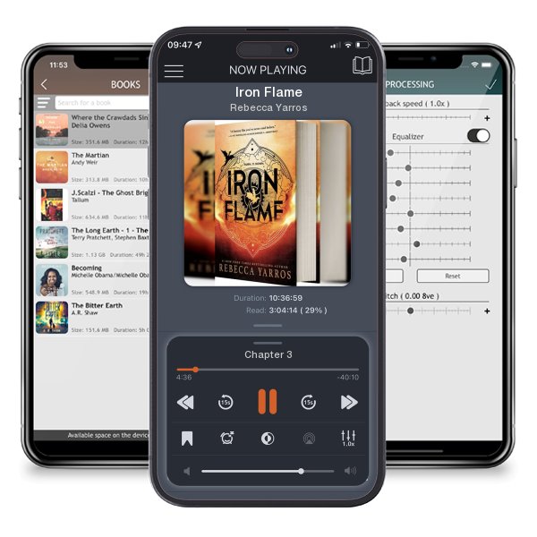 Download fo free audiobook Iron Flame by Rebecca Yarros and listen anywhere on your iOS devices in the ListenBook app.