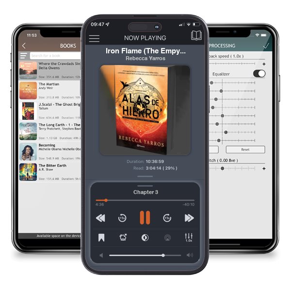 Download fo free audiobook Iron Flame (The Empyrean, #2) by Rebecca Yarros and listen anywhere on your iOS devices in the ListenBook app.