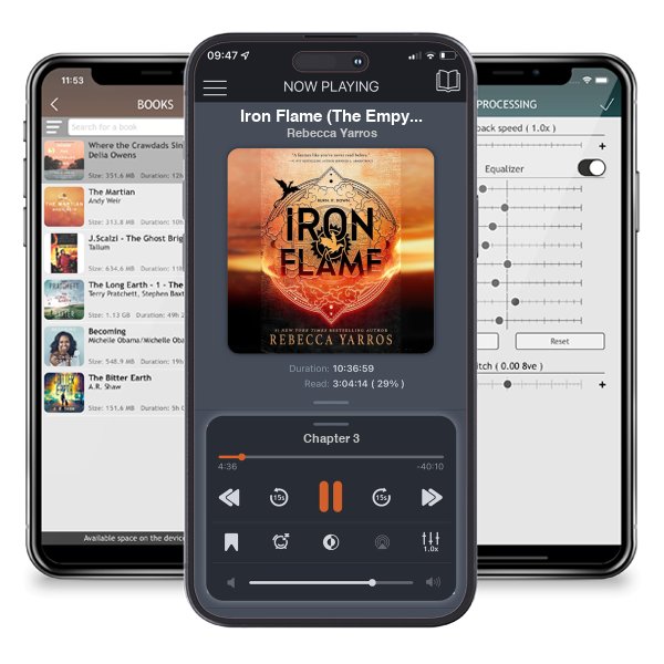 Download fo free audiobook Iron Flame (The Empyrean Book 2) by Rebecca Yarros and listen anywhere on your iOS devices in the ListenBook app.