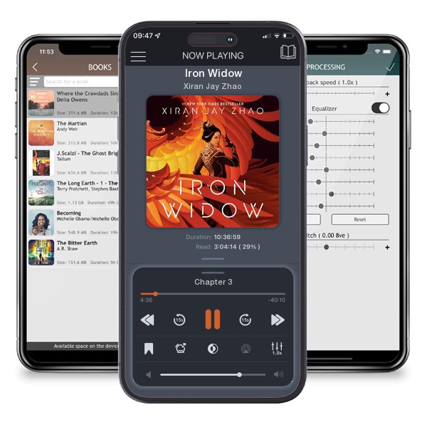 Download fo free audiobook Iron Widow by Xiran Jay Zhao and listen anywhere on your iOS devices in the ListenBook app.