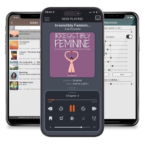 Download fo free audiobook Irresistibly Feminine by Zak Roedde and listen anywhere on your iOS devices in the ListenBook app.