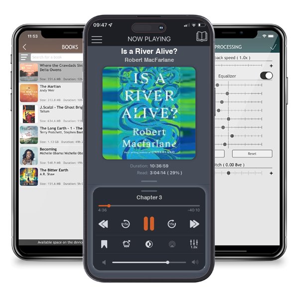 Download fo free audiobook Is a River Alive? by Robert MacFarlane and listen anywhere on your iOS devices in the ListenBook app.