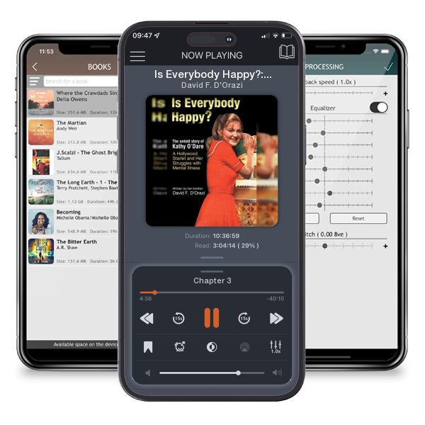 Download fo free audiobook Is Everybody Happy?: The Untold Story of Kathy O'Dare A Hollywood Starlet and Her Struggles with Mental Illness by David F. D'Orazi and listen anywhere on your iOS devices in the ListenBook app.