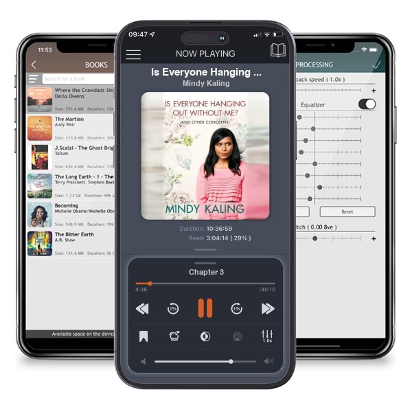Download fo free audiobook Is Everyone Hanging Out Without Me? by Mindy Kaling and listen anywhere on your iOS devices in the ListenBook app.