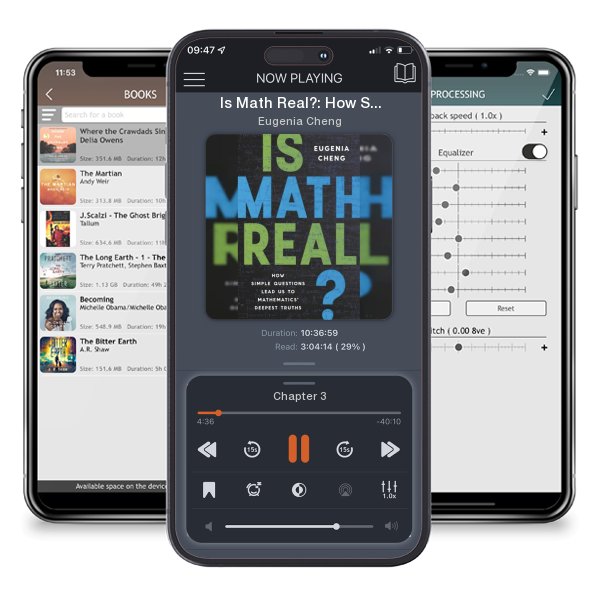 Download fo free audiobook Is Math Real?: How Simple Questions Lead Us to Mathematics'... by Eugenia Cheng and listen anywhere on your iOS devices in the ListenBook app.