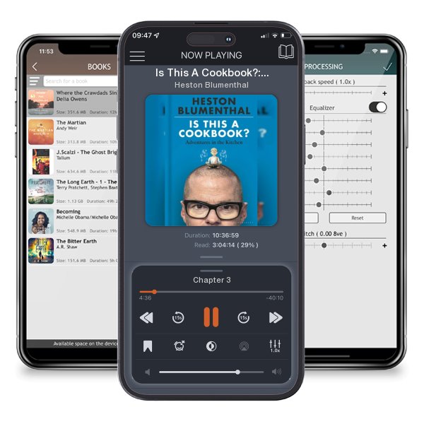 Download fo free audiobook Is This A Cookbook?: Adventures in the Kitchen by Heston Blumenthal and listen anywhere on your iOS devices in the ListenBook app.
