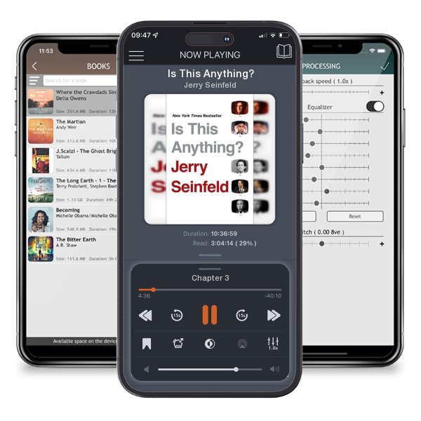 Download fo free audiobook Is This Anything? by Jerry Seinfeld and listen anywhere on your iOS devices in the ListenBook app.