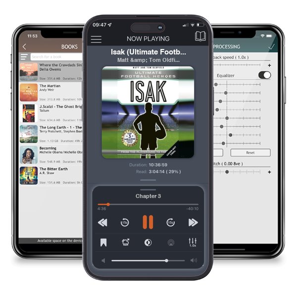 Download fo free audiobook Isak (Ultimate Football Heroes) - Collect Them All! by Matt & Tom Oldfield and listen anywhere on your iOS devices in the ListenBook app.